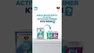 Best combination- Birla White ActivCoat Primer + Putty