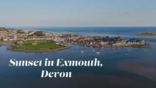 Sunset in Exmouth, Devon.  #drone #4k #hdr #djimini4pro #djiosmopocket3