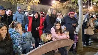 Huesca celebra San Antón con hoguera y patatas