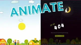 Create a 404 Error Page Using HTML & CSS | Responsive Landing Page | Codehal