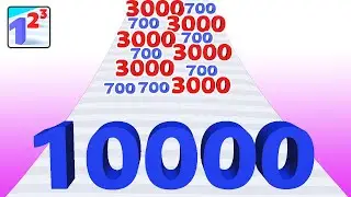 Number Master Gameplay | Insane Merge & Run Strategy | Games House