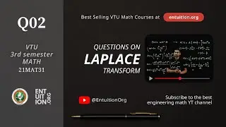 02 - Laplace Transform Solved Question | VTU 3rd sem Math