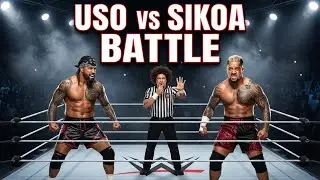 Full Match | Solo Sikoa vs Jimmy Uso with Special Referee - WWE 2K25 Online