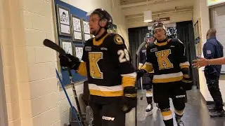 Kingston Frontenacs COMING OFF ANGRY