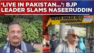 Naseeruddin Shah Sparks Row Over University Snub, BJP Leader Fires Back: ‘Go Live in Pakistan...'