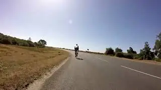 Cycling from Brockenhurst to Beaulieu on a glorious day in the New Forest