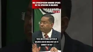 MEA Spokesperson: These Are Internal Matters Of Maldives & Would Not Like To Comment On It | #shorts