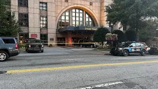 Gunman killed after confrontation with police outside Midtown Atlanta hotel