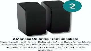 Review: Platin Monaco 5.1.2 Home Theater System | Wireless Surround Sound, Upward Firing Speakers