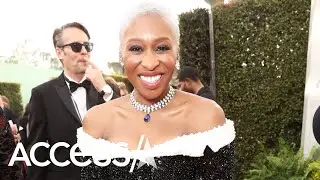 Cynthia Erivo Has 'Few Million Dollars' Of Jewels On Golden Globe Gown That 'Took 800 Hours' To Make