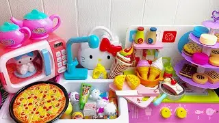 77:12 Minutes Satisfying With Unboxing Hello Kitty Kitchen Set | Cutee Tiny Mini ASMR kitchen set