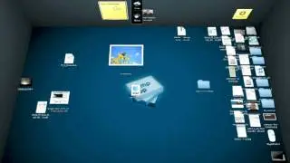 Демоверсия Bumptop 3D для рабочего стола