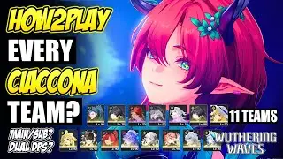 EVERY CIACCONA TEAM: How To Play 11 Teams (Patch 2.3) | Wuthering Waves