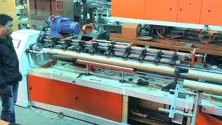Paper Tube Automatic Cutting machine/ cutting line, Paper Core Recutter, Multi-Blade Tube Recutter