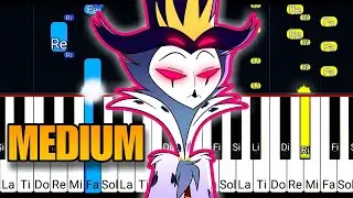 JUST LOOK MY WAY - HELLUVA BOSS - PIANO TUTORIAL