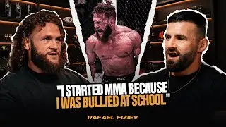 Rafael Fiziev | Living in Kazakhstan | Getting Bullied | Mauricio Ruffy | Face to Face with a Spider