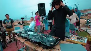 Electro Sunset - Jesus O.G Live (Buque Azart, DJ Set Retro Music & House Music)