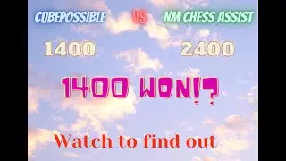 2400 rated NM @Chess Assist loses to 1300!!?? |  Game analyzes