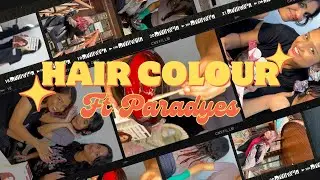 COLOURING HAIR WITH FRIENDS AT HOSTEL ft. PARADYES haircolour || rubywine cherrycoke berryplum