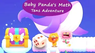 Baby Panda's World Of Math #56 - Learn to Add and Subtract Whole Tens with Quacky | BabyBus Games