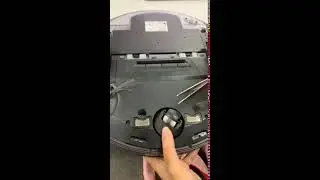Removing the front wheel on a Deebot Vacuum