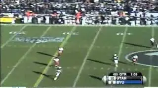 BYU vs. UTAH - Holy War 2007 - 4th & 18