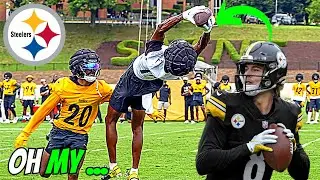 The Pittsburgh Steelers Have PLAYERS EMERGING At Camp... Steelers Training Camp Highlights