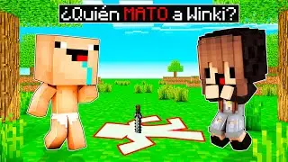 ¿Quién mato a Winki en Minecraft?😱 ¿QUIEN ES EL ASESINO? BEBE NOOB  en MINECRAFT