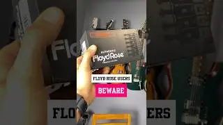 Floyd Rose Users BEWARE!! #floydrose #floatingtremolo #theaxeguitarshow