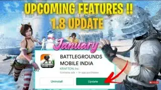 Upcoming 🔥 Bgmi 1.8 Update New Features || Bgmi 1.8 Update Release Date || 1.8 Update Bgmi &PubgM