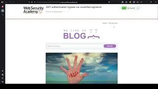 JWT authentication bypass via unverified signature