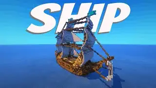 Minecraft simple Ship #minecraft #tutorial #building