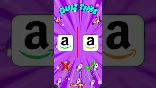 Can You Guess the Right Amazon Logo? 🤔🛒 | Logo Quiz Challenge #amazon #amazonlogo #famouslogos #quiz