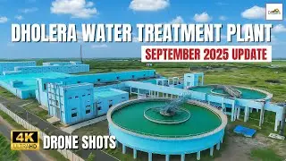 DHOLERA SMART CITY: 100% Water Recycle Masterplan💧♻️| Water Treatment Plant in Dholera SIR