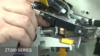 ZEBRA ZT220 e ZEBRA ZT230 - Troca Rolete Impress&atilde;o