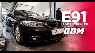 Ein MUSS für den BMW 320D E91 | Wagner Ladeluftkühler | by BBM Motorsport