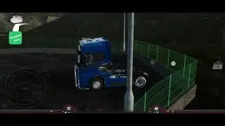 Truck driving carrying goods coal with truck v8 powerful heavy work # trucklover