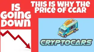 Crypto Car NFT Game Why The Price Of CCAR Is Going Down
