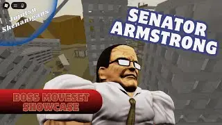 [JJS SkillBuilder]Senator Armstrong BOSS moveset Showcase💀