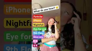 WHAT DO YOU HEAR ⁉️😯👂🏻 #shorts #youtubeshorts #challenge