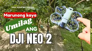 Makakailag kaya ang DJI Neo 2 Drone sa mababang puno at mga sanga? Tara panoorin natin.