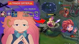 Getting so fed on Zoe that you ONE SHOT with a SINGLE Q | Challenger Zoe | 11.9 - League of Legends