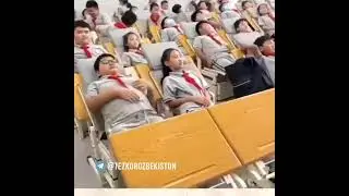 🏯Хитой мактабларида  ухлаб олиш хам мумкин🛌&copy;Тезкор Ўзбекистон 🌍📠t.me