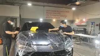 DTLRSHP 94   2019 Lamborghini Urus Grigio Lynx Protected with PPF and CS2 Titanium