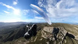 One year later, overflying the Garlaban again!