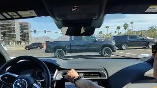 My First Driverless Car Experience in a Waymo Jaguar - Scottsdale AZ in route to Handlebar Js