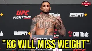Daniel Rodriguez Says He Was Told Gastelum Can't Even Make 180 | UFC Saudi Arabia