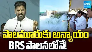 CM Revanth Reddy Comments On BRS Govt Over Palamuru Project | Sakshi TV