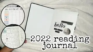 2022 reading journal set up and flip-through | JOURNAL WITH ME