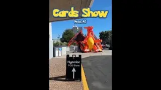 At @thehyperiontcg Cards Show AZ! #pokemon #pokemoncards #pok&eacute;mon #pokemontcg #tcgpokemon #cards